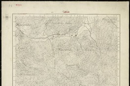 Caren  [material cartográfico] levantado por Capián S. Rochard.