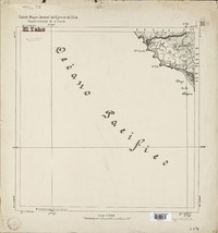El Tabo  [material cartográfico] Estado Mayor Jeneral del Ejército de Chile. Departamento de la Carta.