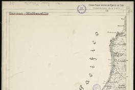Horcón-Maitencillo  [material cartográfico] Estado Mayor Jeneral del Ejército de Chile. Departamento de la Carta.