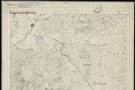 Laguna de Batuco  [material cartográfico] Instituto Geográfico Militar de Chile.