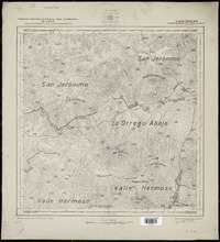 Lagunillas Departamento de Casa Blanca [material cartográfico] : Estado Mayor Jeneral del Ejército de Chile. Departamento de Levantamiento.