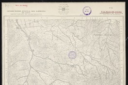 Palmas de Ocoa Departamento de Quillota [material cartográfico] : Estado Mayor Jeneral del Ejército de Chile. Departamento de Levantamiento.