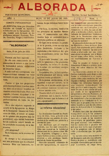 Alborada (Buin, Chile : 1925) Alborada (Buin, Chile : 1925)