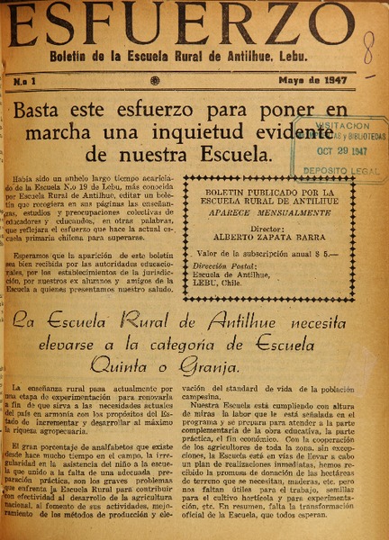 Esfuerzo (Lebu, Chile : 1947)