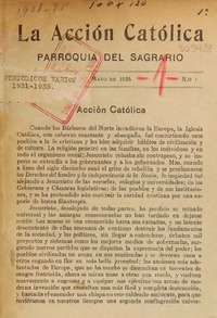 La Acción católica (Santiago, Chile . 1935