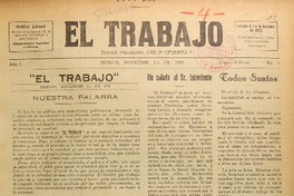 El Trabajo (Temuco, Chile : 1935)