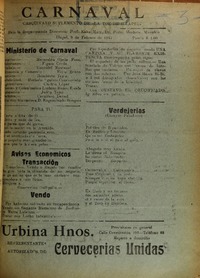 Carnaval (Illapel, Chile : 1947)