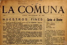 La Comuna (Cunco, Chile : 1950)