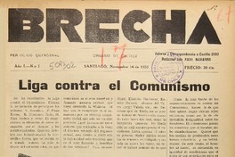 Brecha (Santiago, Chile : 1931)