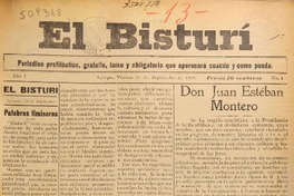 El Bisturí (Iquique, Chile : 1931)