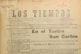 Los Tiempos (San Carlos, Chile : 1935)