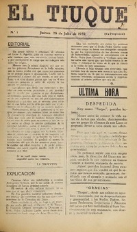 El Tiuque (Santiago, Chile : 1932)