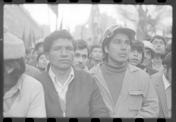 [En el cento de Santiago] : Manifestaciones 1973
