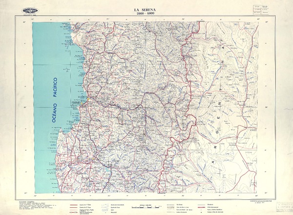 La Serena 2900 - 6900 [material cartográfico] : Instituto Geográfico Militar de Chile.