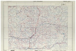 Temuco 3873 : carta preliminar [material cartográfico] : Instituto Geográfico Militar de Chile.