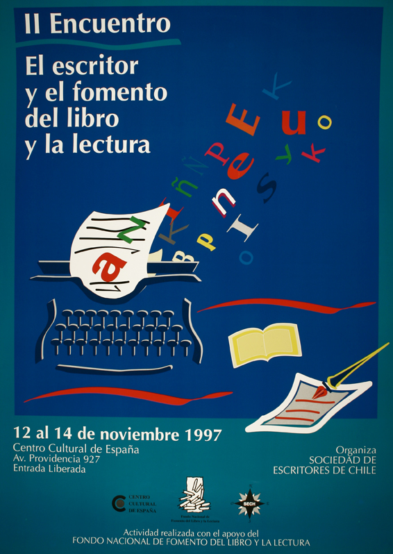 II encuentro el escritor y el fomento del libro y la lectura 12 al 14 de noviembre 1997.