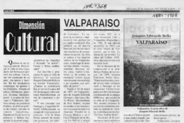 Valparaíso  [artículo].