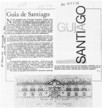 Guía de Santiago  [artículo] F. L.