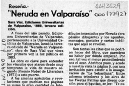 "Neruda en Valparaíso"  [artículo] O. Z. S.