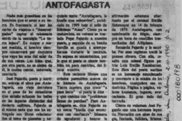 Antofagasta  [artículo].