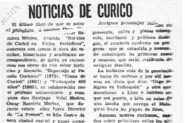 Noticias de Curicó  [artículo] Carlos René Correa.