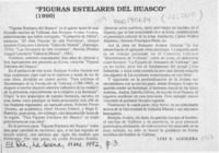 "Figuras estelares del Huasco"  [artículo] Luis E. Aguilera.