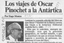 Los viajes de Oscar Pinochet a la Antártica