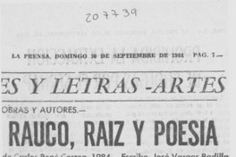 Rauco, luz y poesía