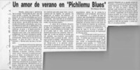 Un amor de verano en "Pichilemu blues"  [artículo] Horacio Oliveira.