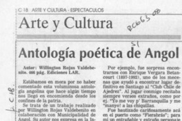 Antología poética de Angol  [artículo] Carlos León.