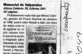 Memorial de Valparaíso  [artículo]
