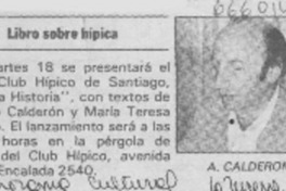 Libro sobre hípica.