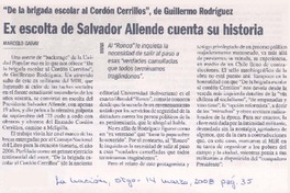 Ex escolta de Salvador Allende cuenta su historia