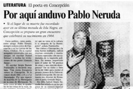 Chile le debe mucho a Neruda, creo que mi libro saldará parte de la deuda"