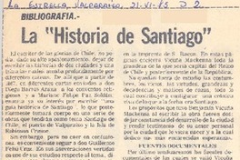 Historia de Santiago