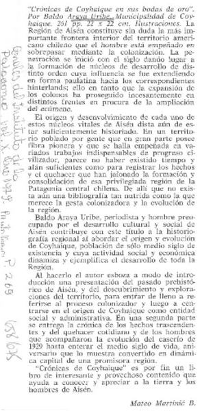 Notas e informaciones bibliográficas