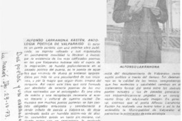 Alfonso Larrahona Kästen, antología poética de Valparaíso