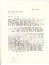 [Carta] 1966, jul.22, New York [a] Lillian Montecinos, Washington, D.C.