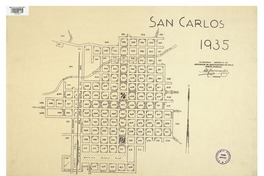 San Carlos 1935  [material cartográfico] Asociación de Aseguradores de Chile