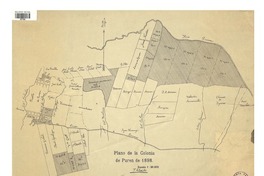 Plano de la Colonia de Purén de 1898
