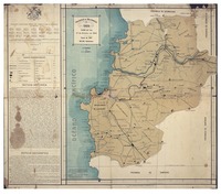 Provincia de Valparaíso en 1909 creada por ley 27 de Octubre de 1842