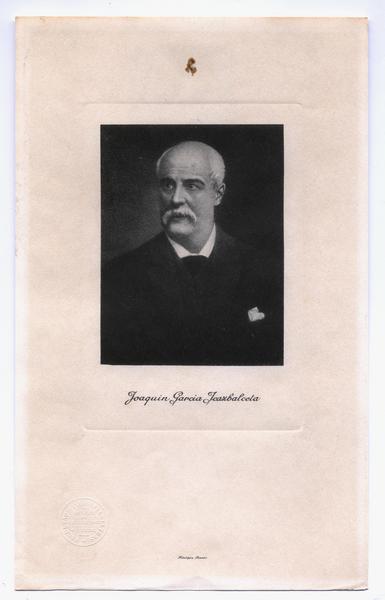 Joaquín García Icazbalceta