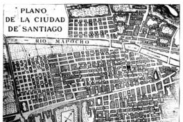 Plano de la Ciudad de Santiago