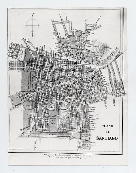 Plano de Santiago, 1897
