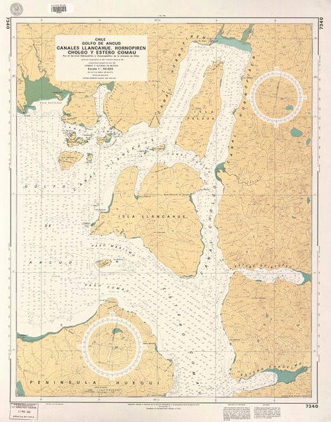 Chile, Golfo de Ancud Canales Llancahue, Hornopirén, Cholgo y Estero Comau