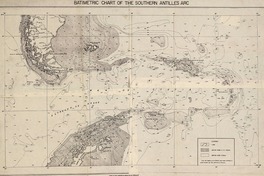 Batimetric chart of the Southern Antilles Arc