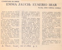 Emma Jauch: Eusebio Ibar