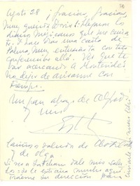 [Carta] 1960, ago. 28, [Montevideo, Uruguay] [al] Doris Dana, [New YorK]