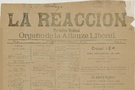 La Reacción (Chañaral, Chile: 1901)