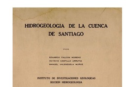 Hidrogeología de la cuenca de Santiago